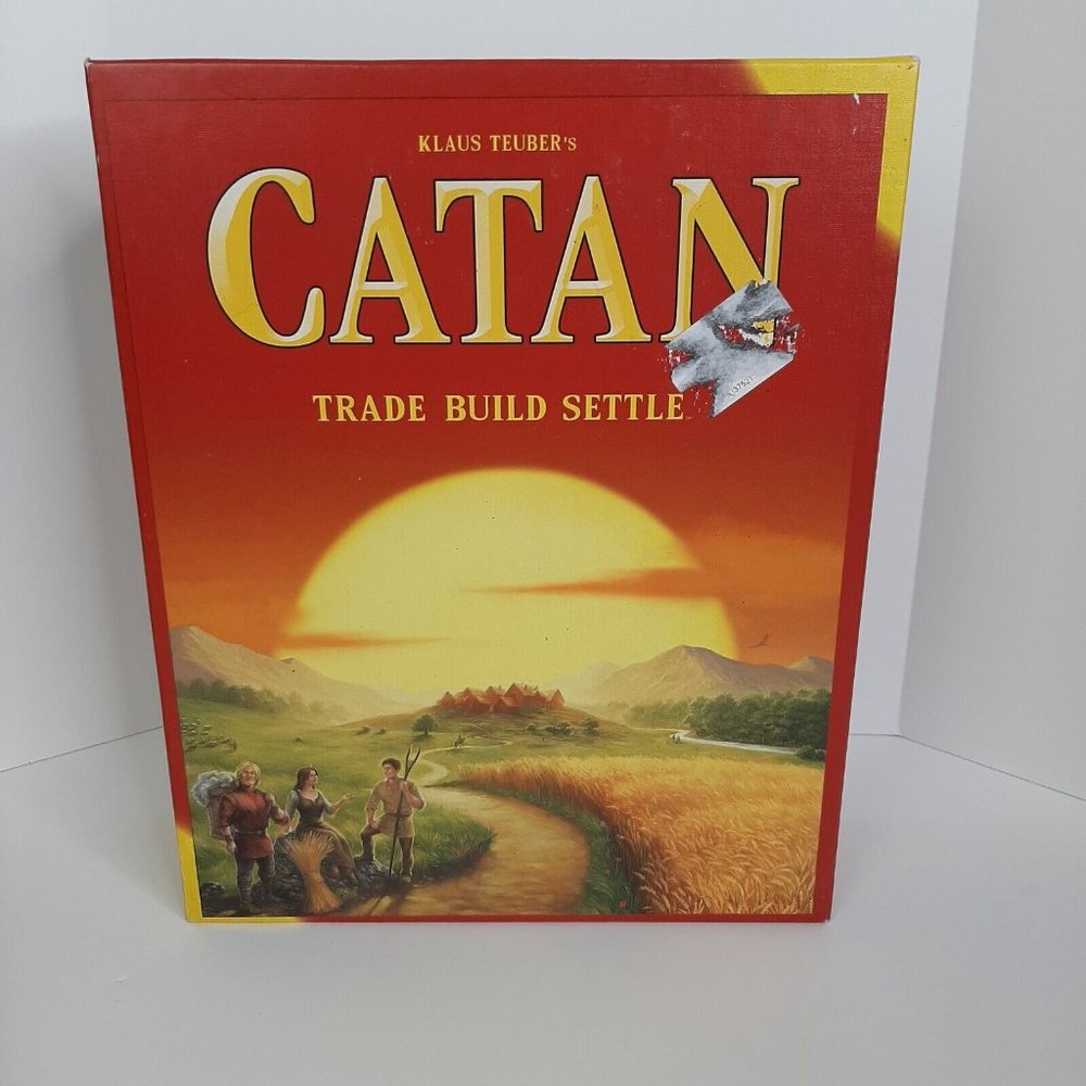 Catan Trade Build Settle Board Game - Complete